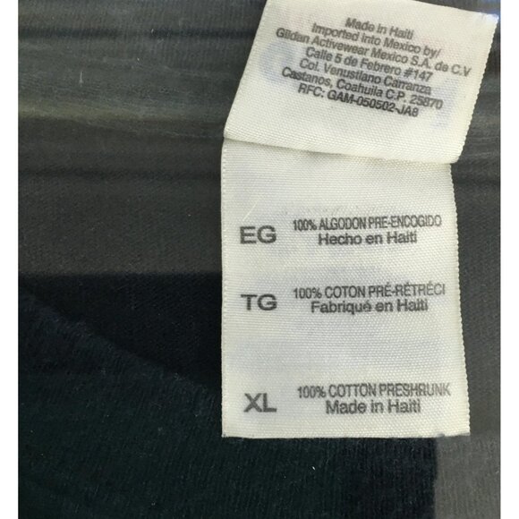 New Orleans Saints Shirt Mens XL Black NFL Football Super Bowl XLIV Roster Tee - Picture 16 of 16